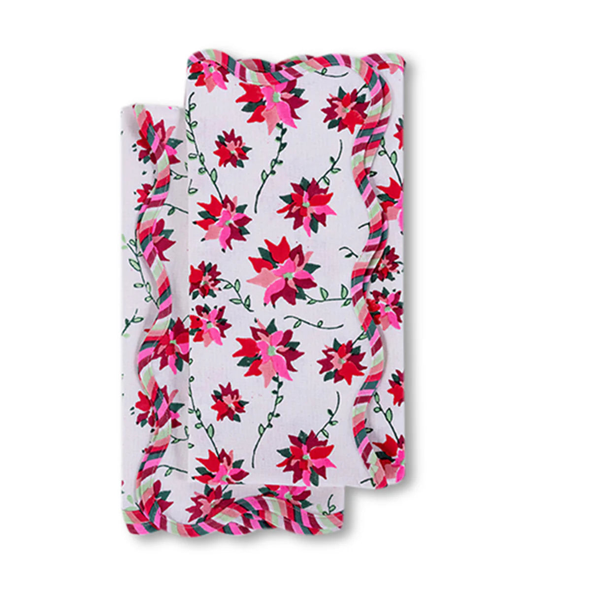 Poinsettia Tea Towels