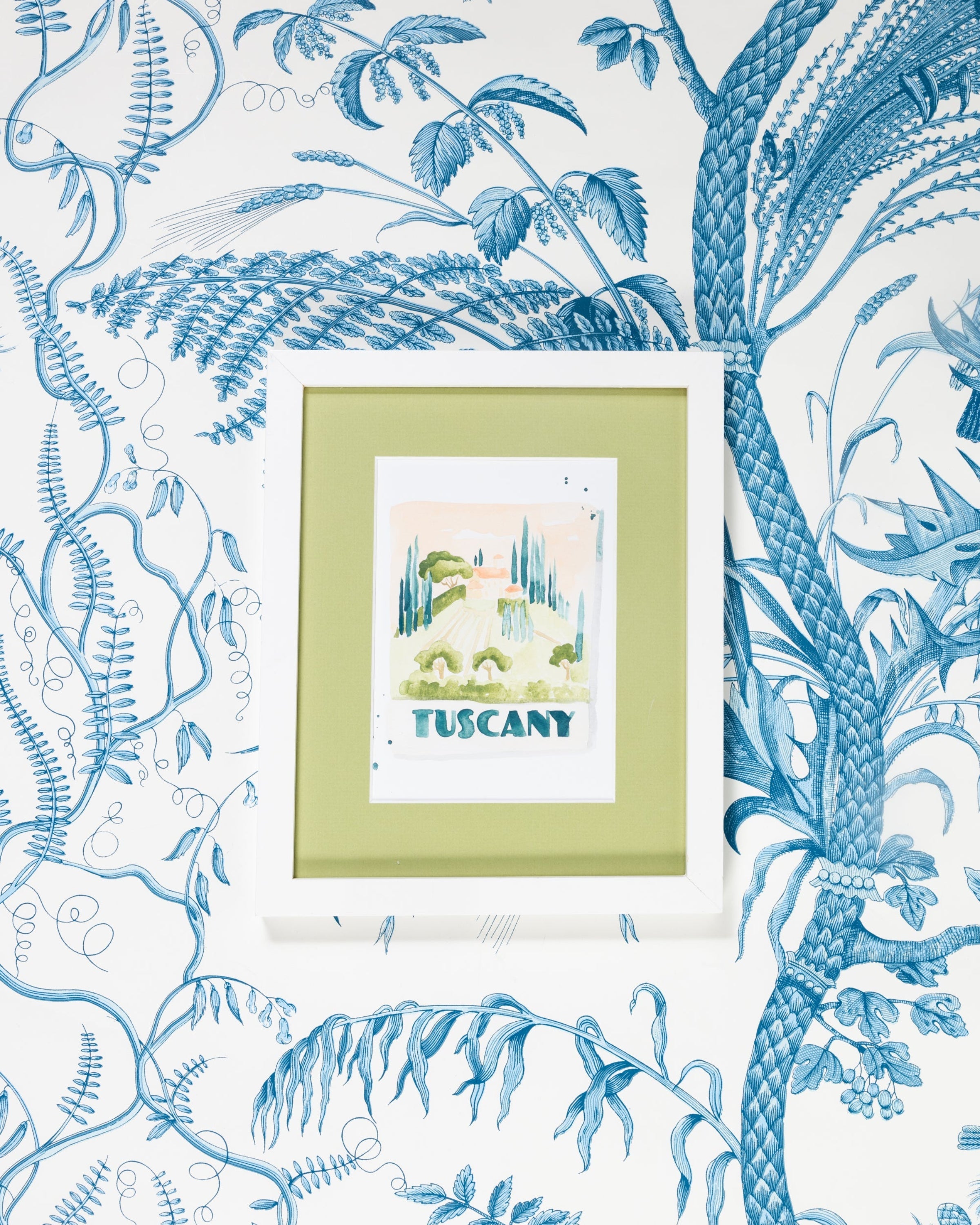 Tuscany Matchbook Art Print