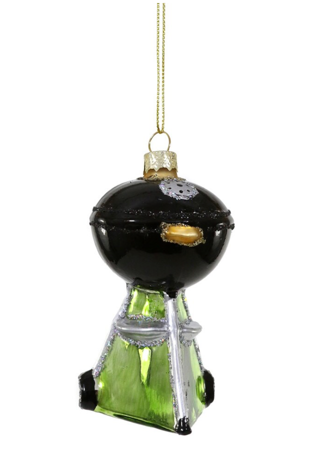 Black Backyard Grill Ornament
