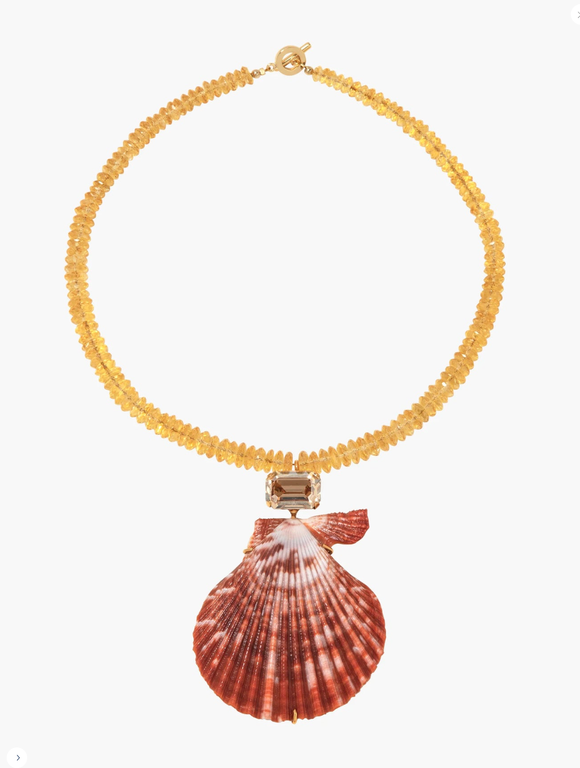 Roma Necklace - Citrine