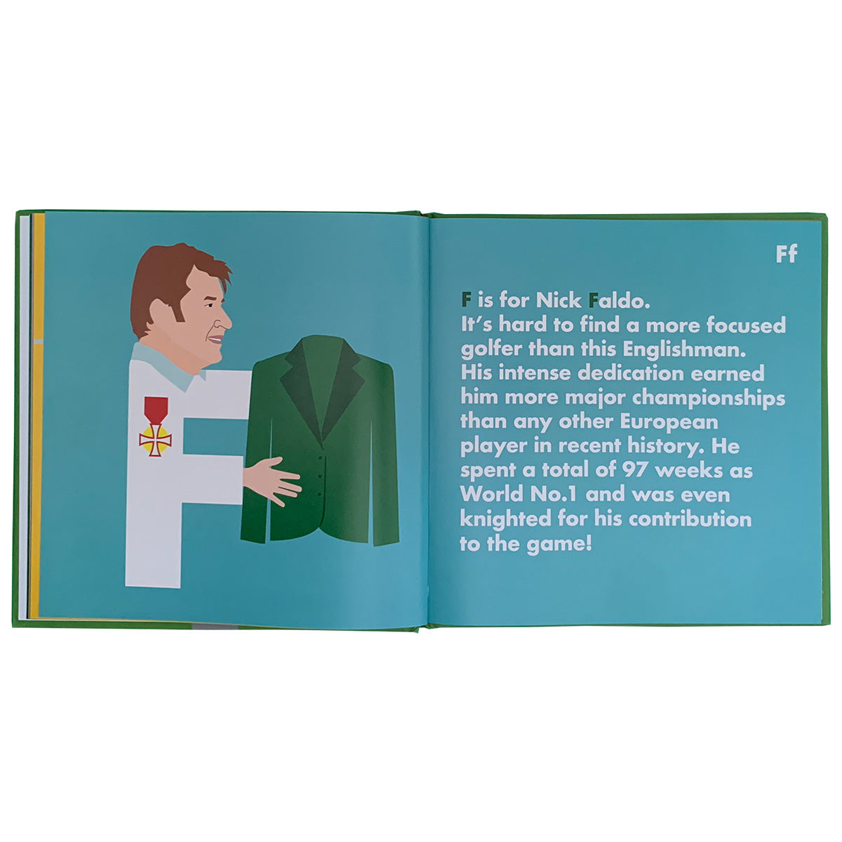 Golf Legends Alphabet Book