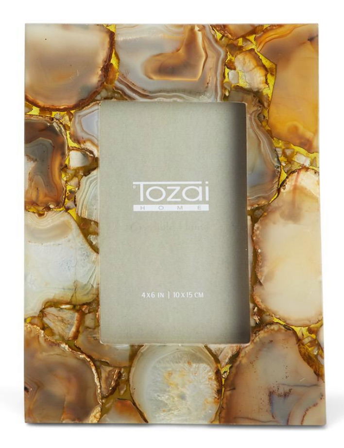 Amber Agate Frame  - 4X6