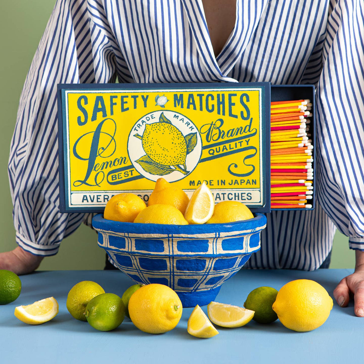 Giant Lemon Matches