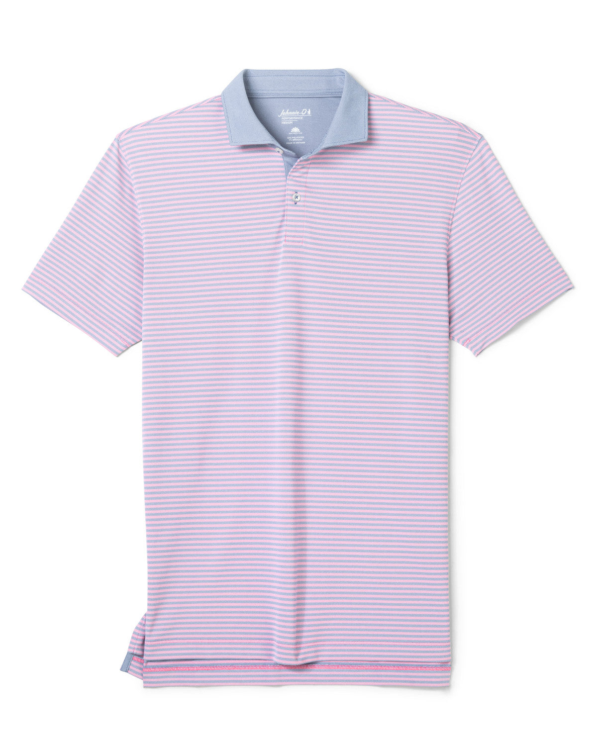 CRUZ SOLID COLLAR Performance Mesh Polo
