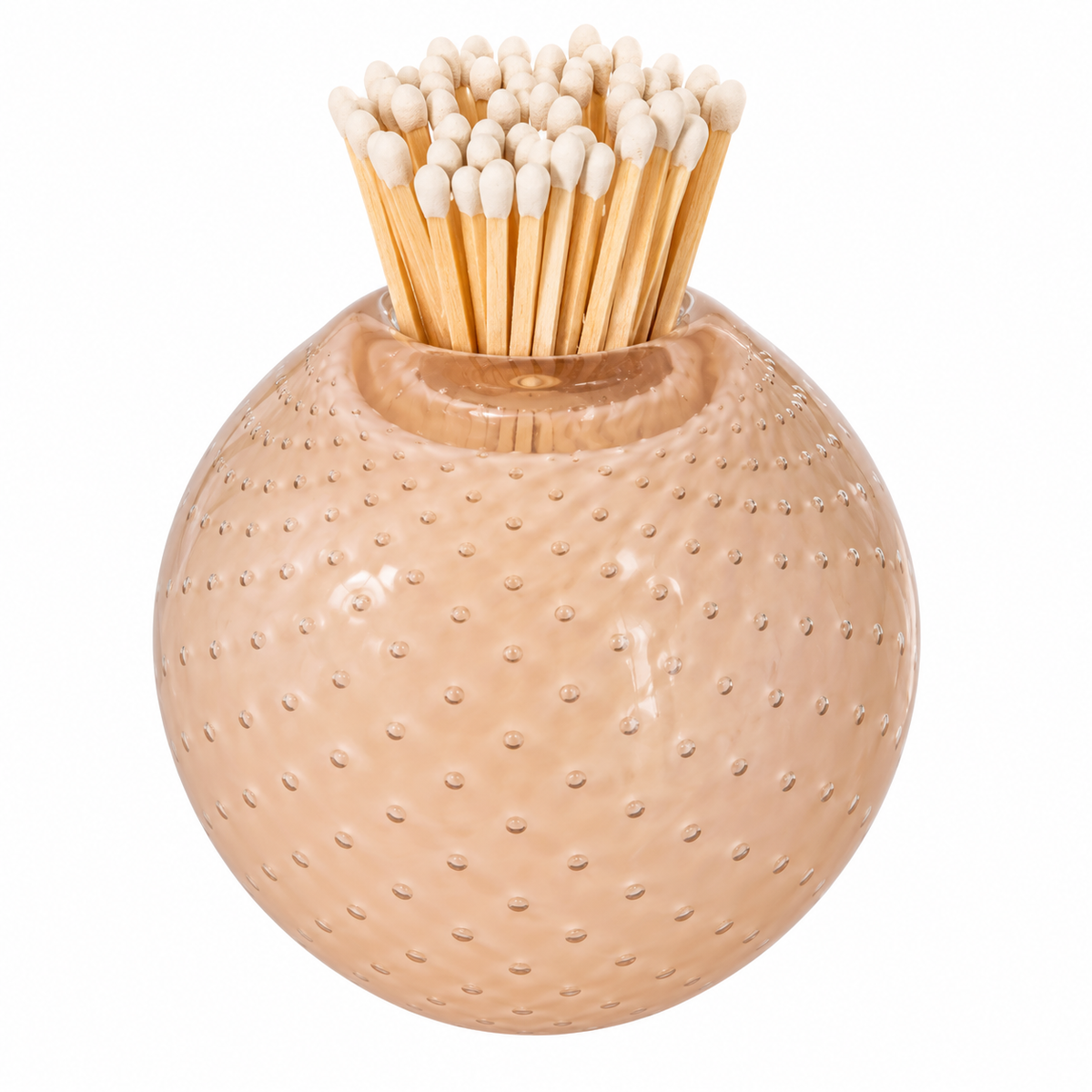 Peach Green Match Striker with Matches