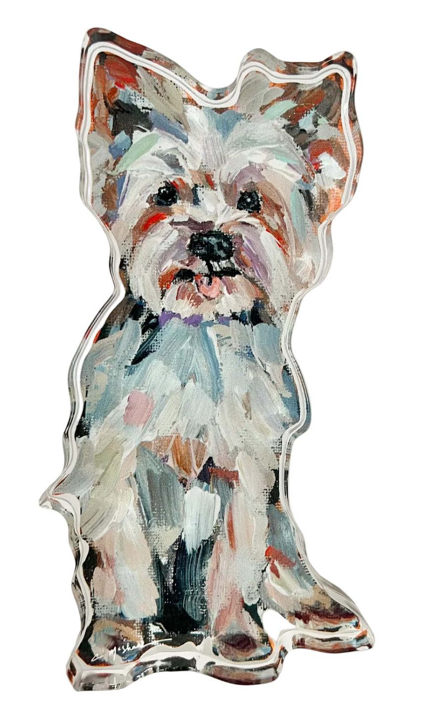 Yorkie Light Acrylic
