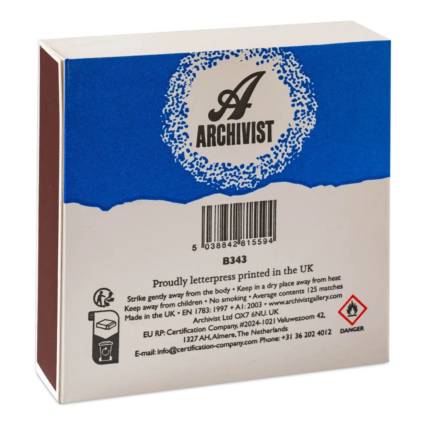 Scotty Dog Festive Match Box