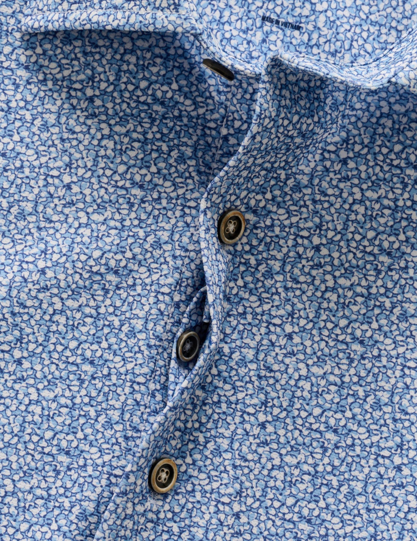 Waylan Short Sleeve Hangin' Out Knit Button Down Shirt