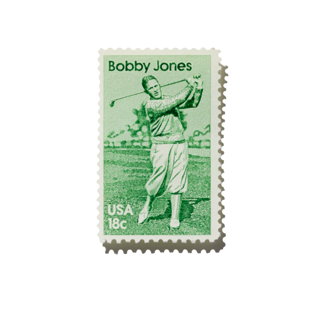 Bobby Jones Stamp Green Print Only