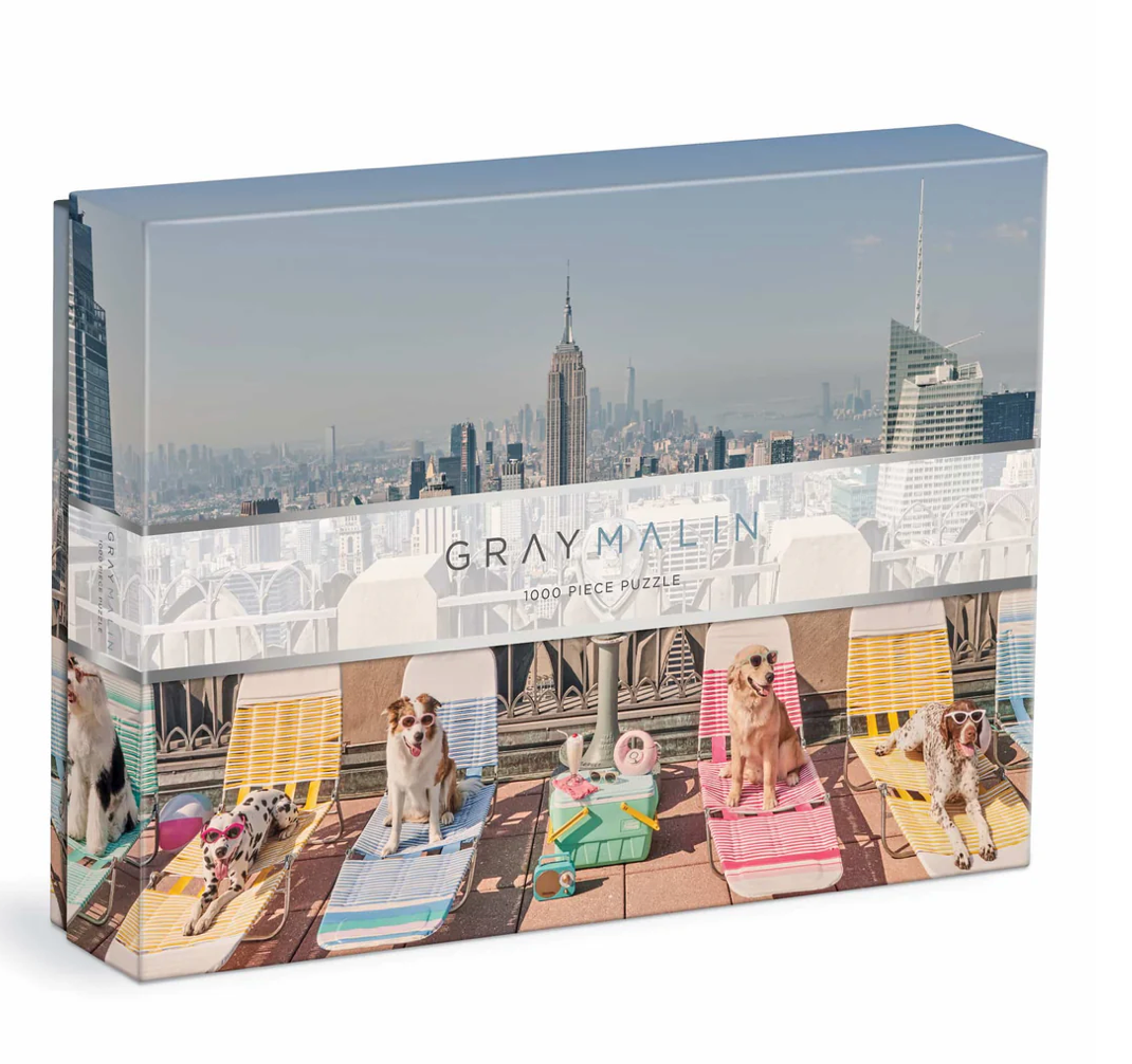 Gray Malin Dogs of New York Puzzle