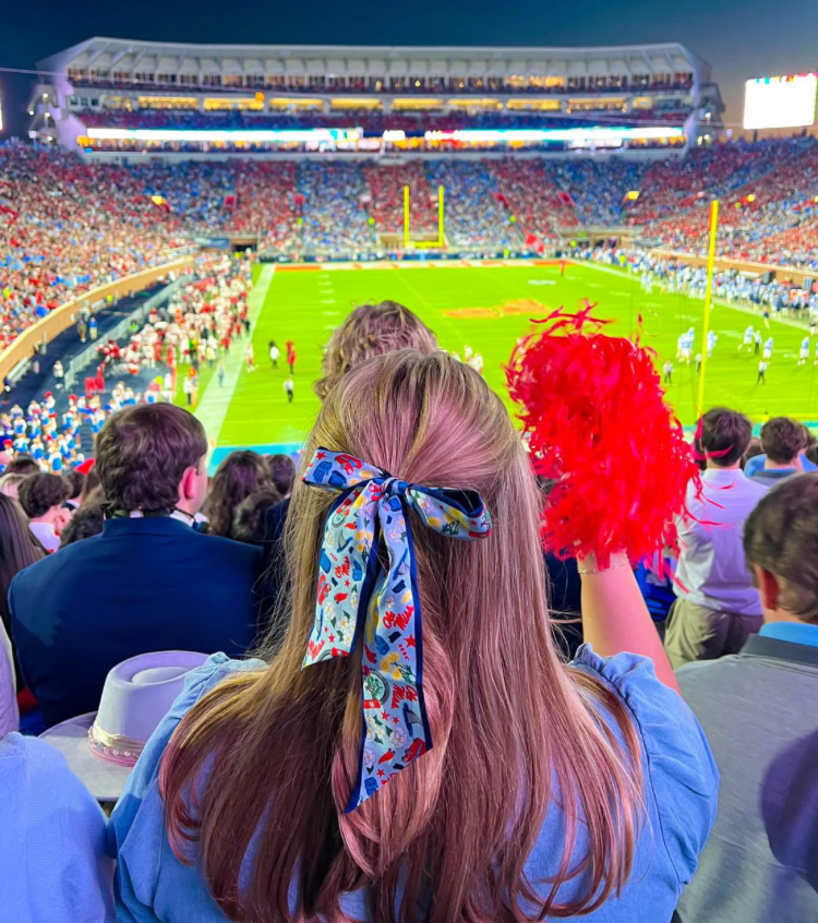 Ole Miss Twilly Scarf