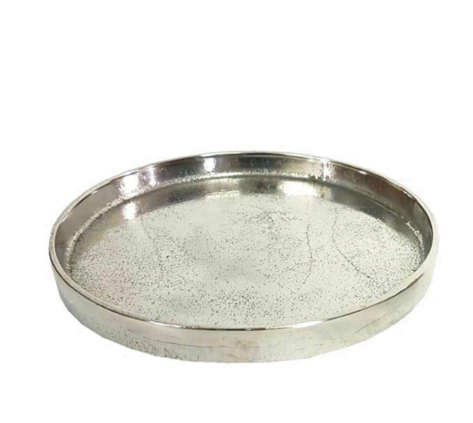 X-Large alum. Round plate