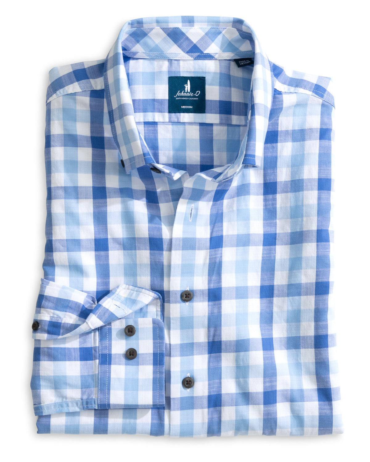 Candlar Check Cotton Button Down Shirt