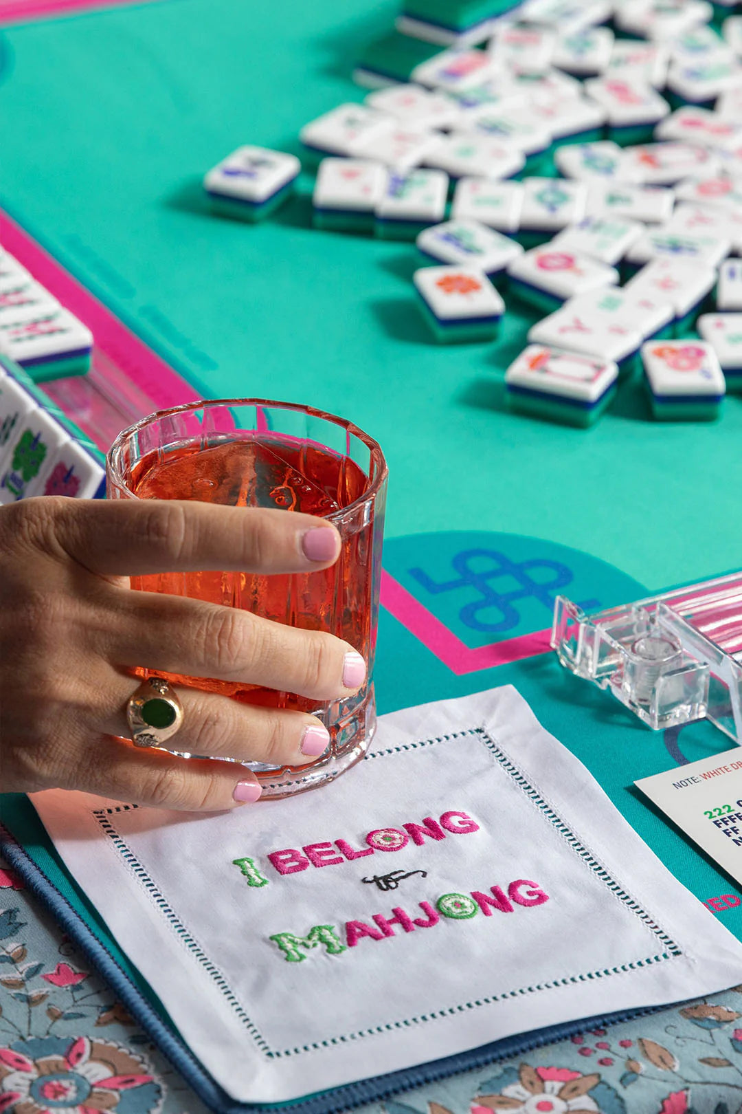 I Belong to Mahjong Cocktail Napkins