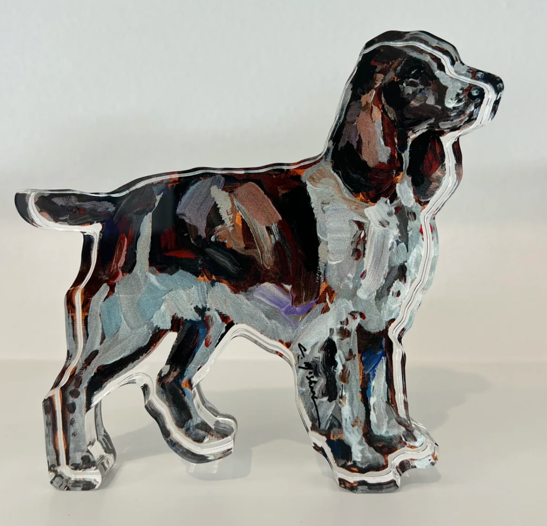 English Springer Spaniel Acrylic