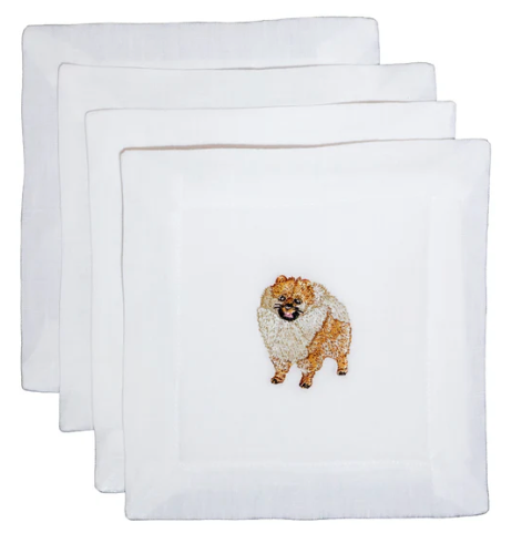 Cocktail Napkins - Pomeranian