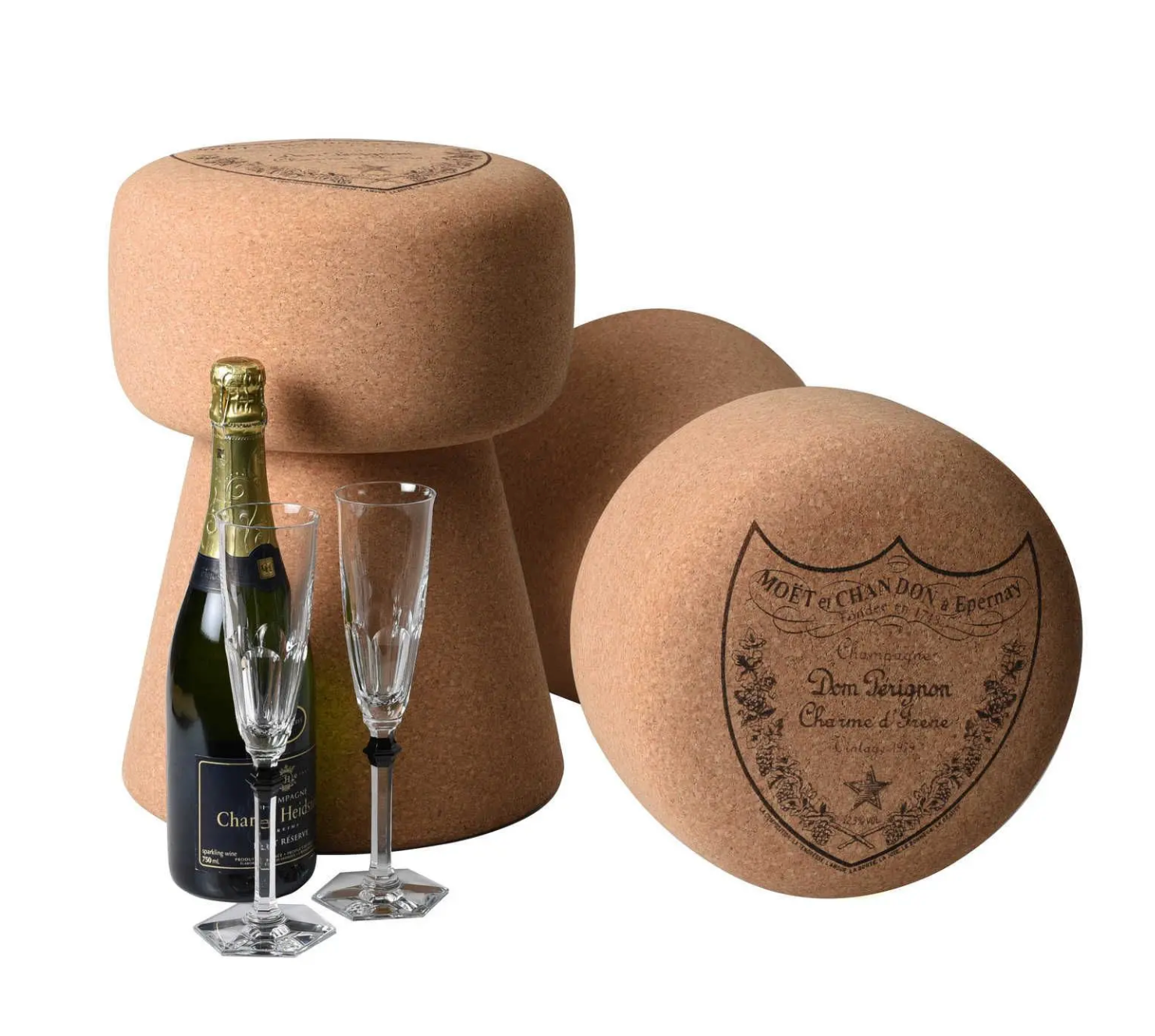 Dom Perignon Cork Stool