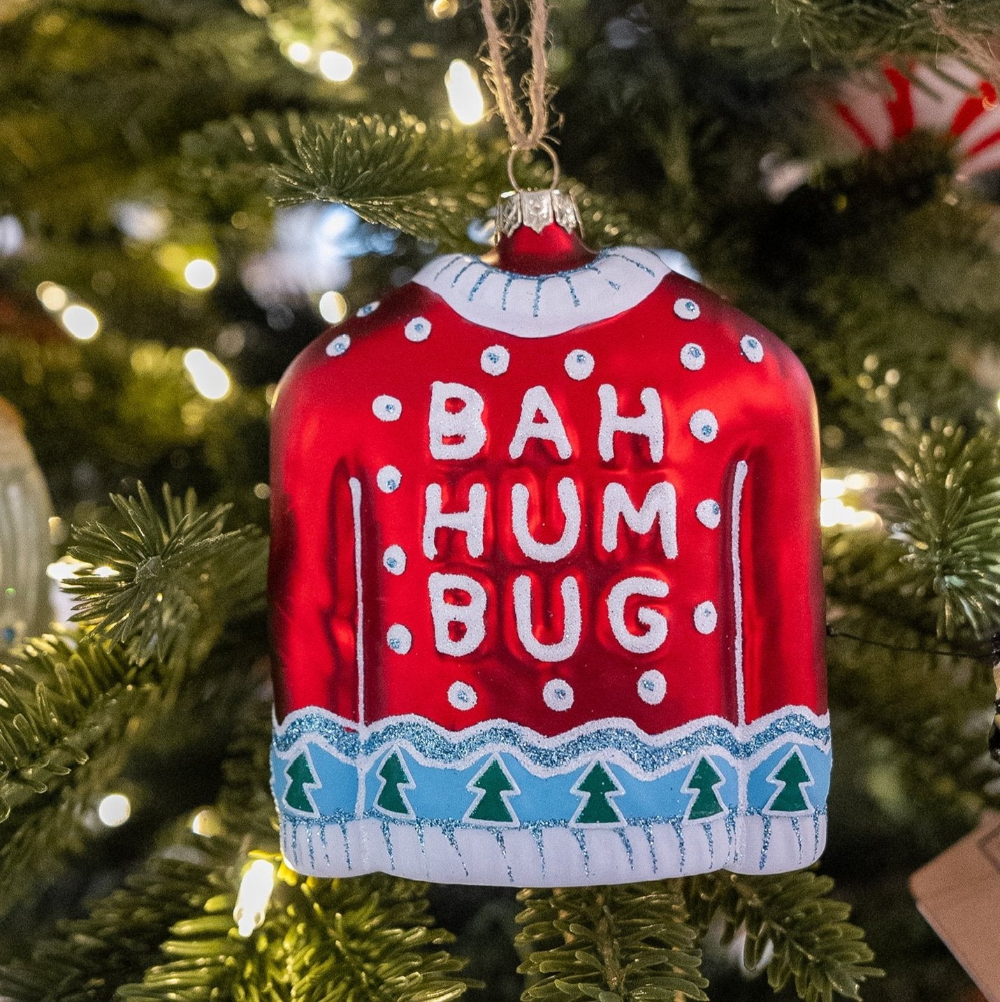 Humbug Sweater-Red