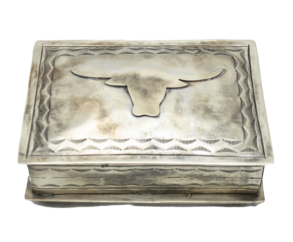 Stamped Longhorn Icon Box