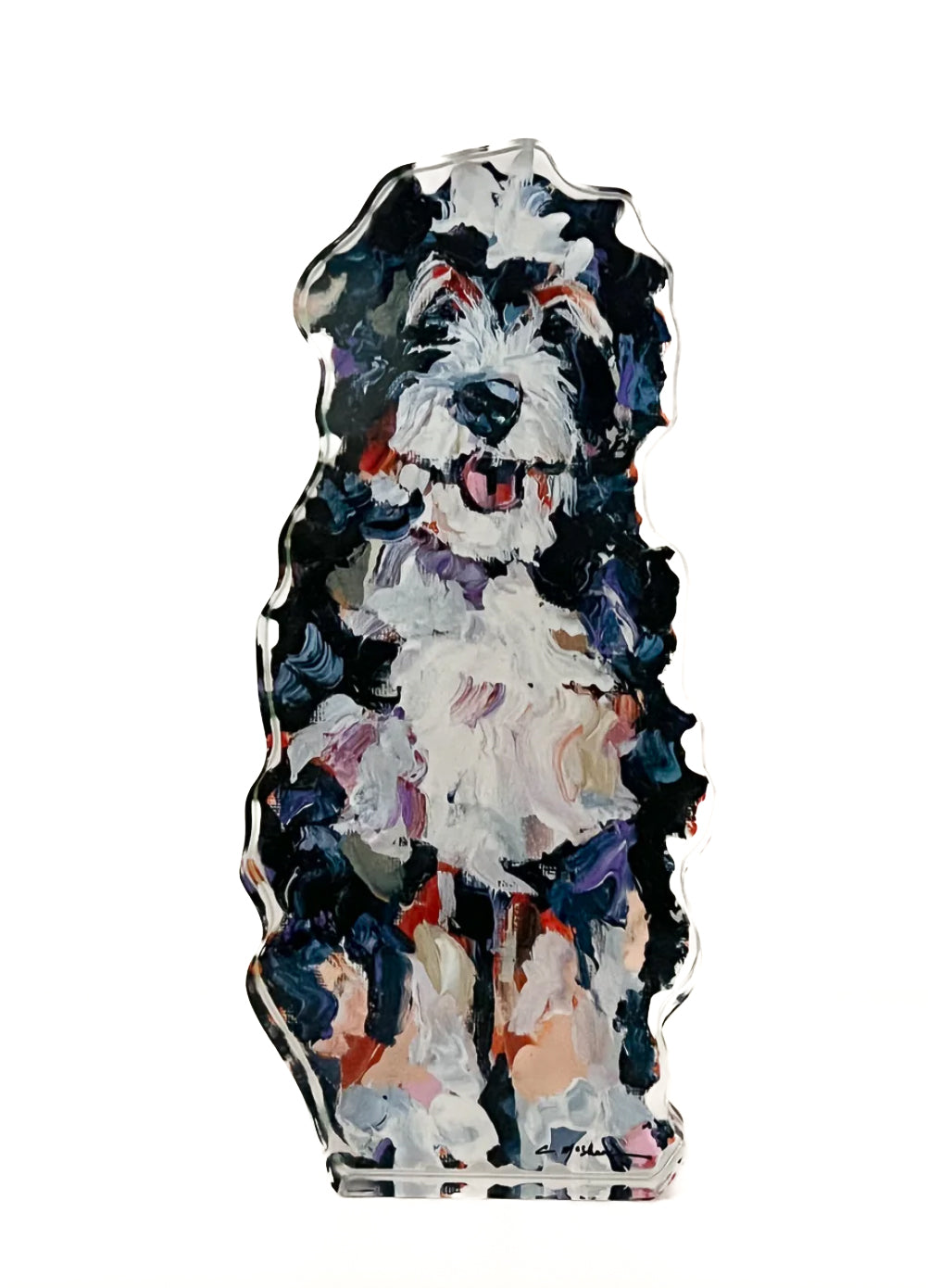 Bernedoodle Acrylic