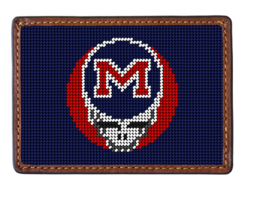 Smathers Ole Miss Steal your Face Card Wallet