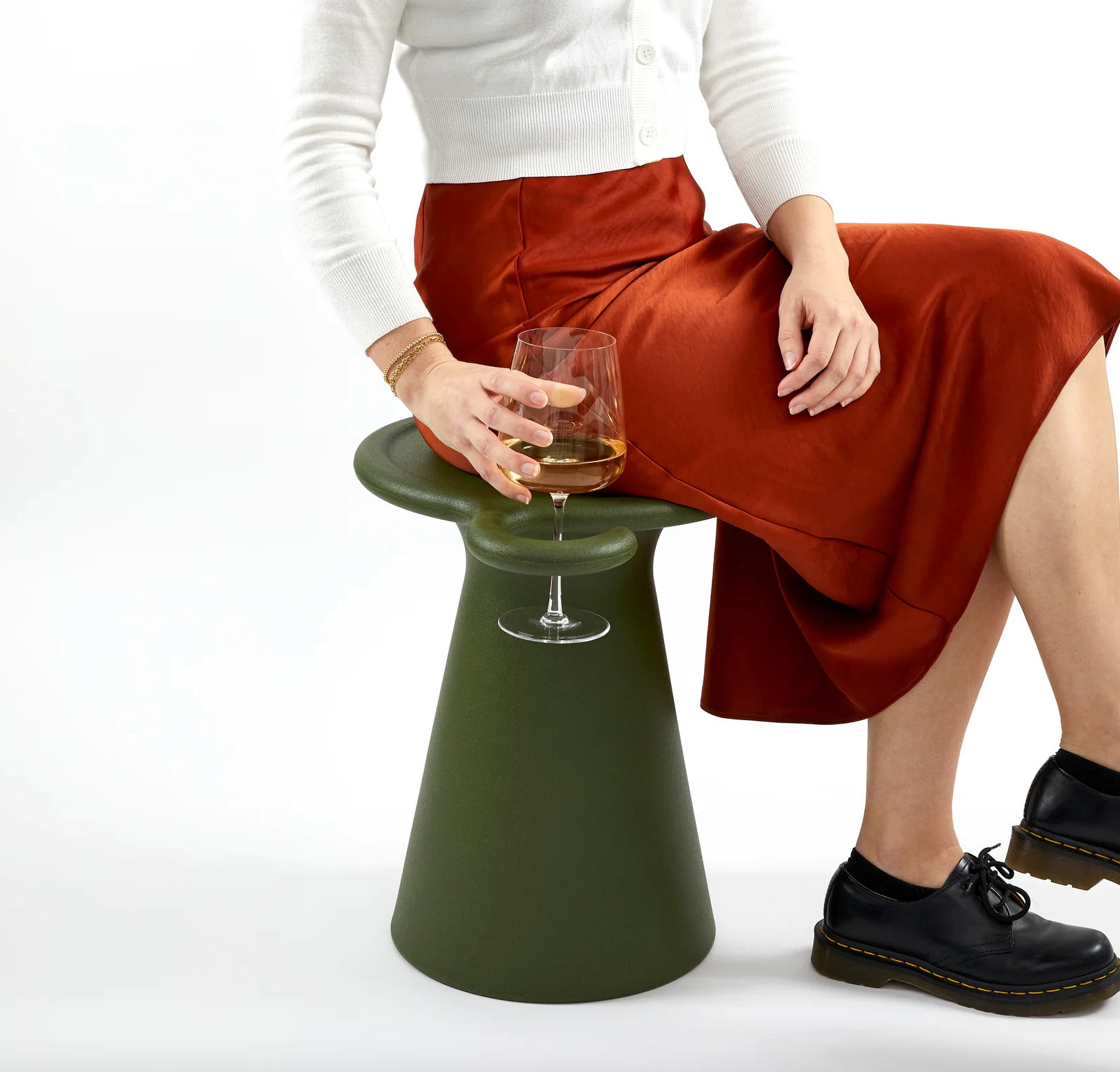 SOS Stool in Olive