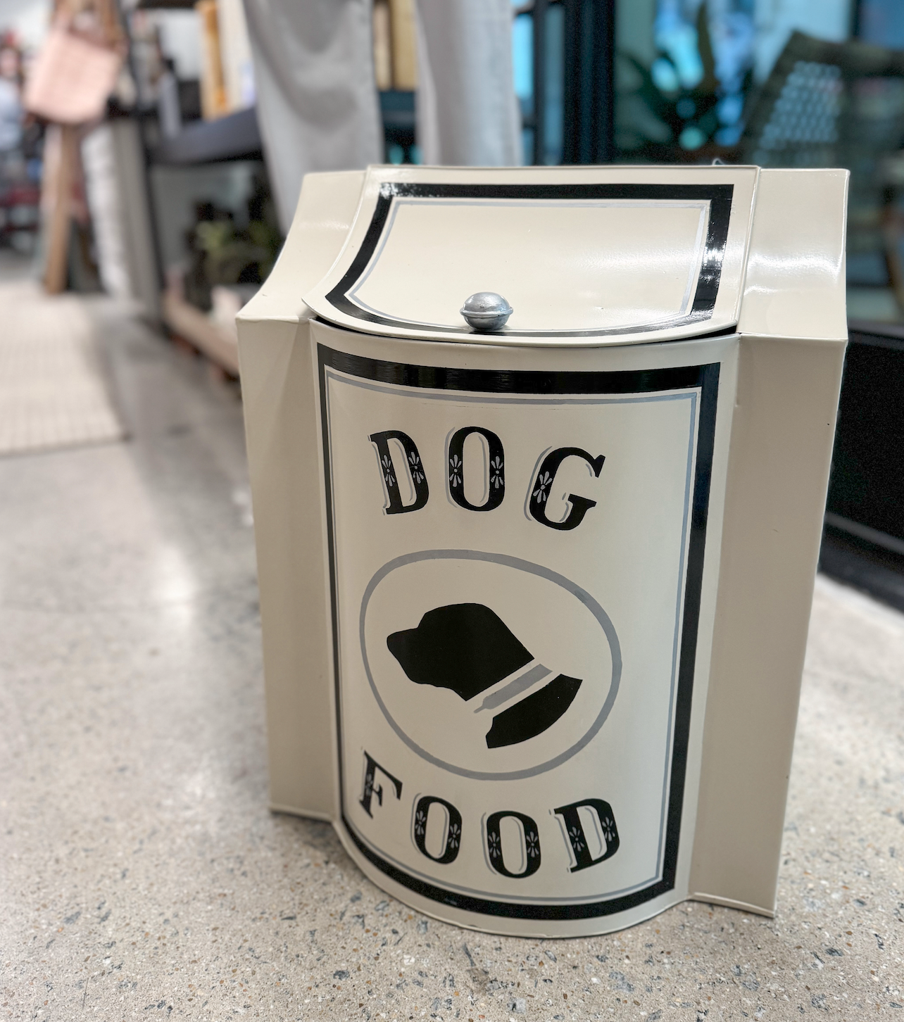 Large Dog Food Container