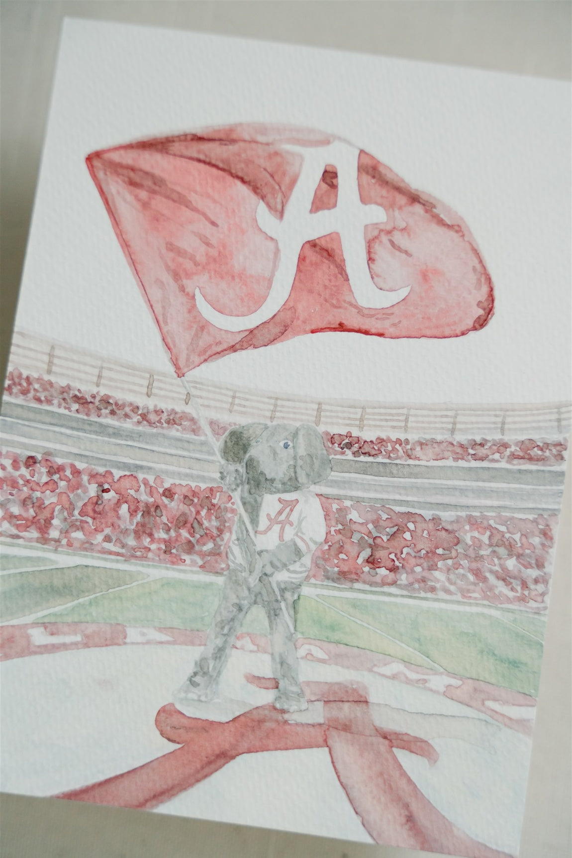 Alabama Big Al Print - 8x10