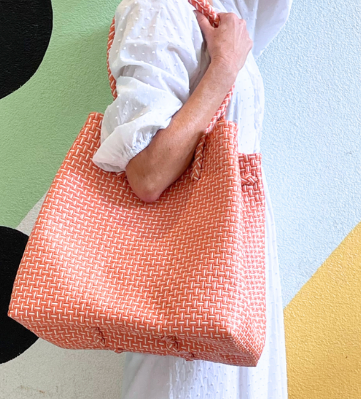 Maxi Ella - Orange Checker
