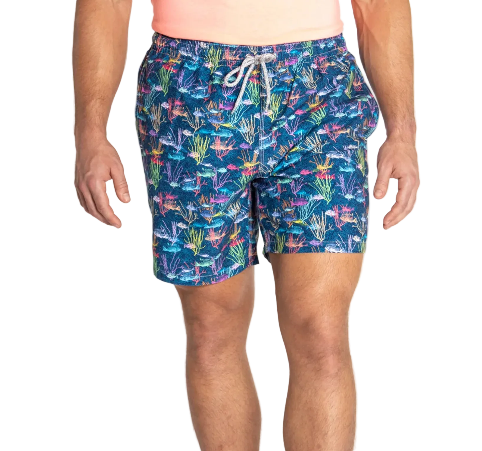 Mens School of Fish Swim Trunks