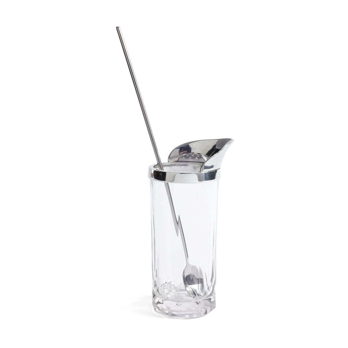 St. Anton Pewter & Glass Cocktail Shaker with Stirrer