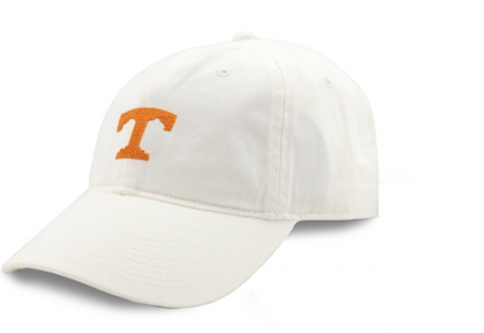 Tennessee Needlepoint Hat - White