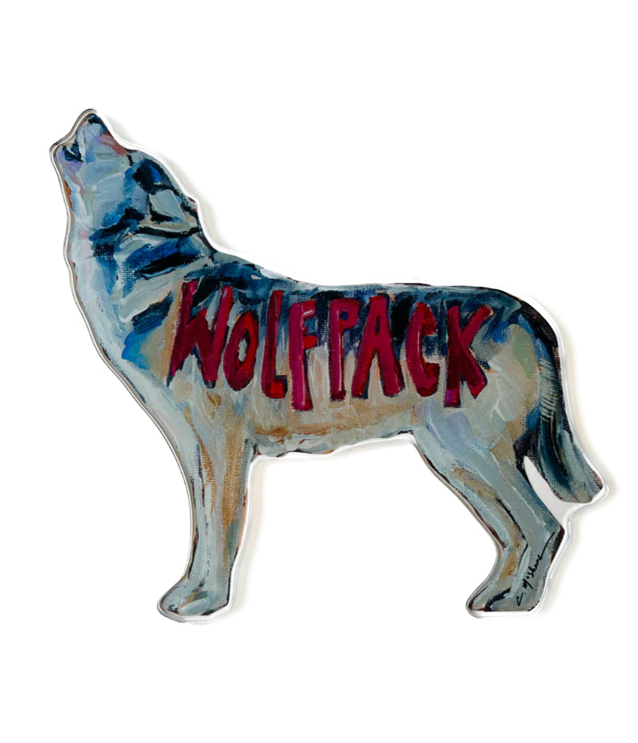 North Carolina State Wolfpack Acrylic