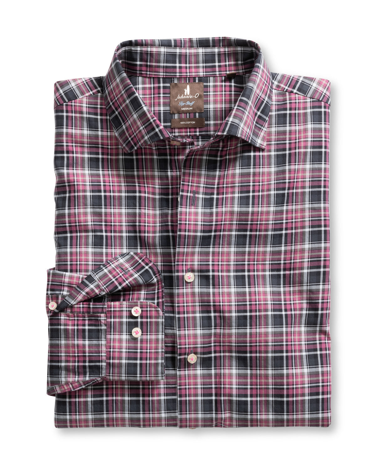 MERCED MULTI CHECK Top Shelf Cotton Button Down Shirt