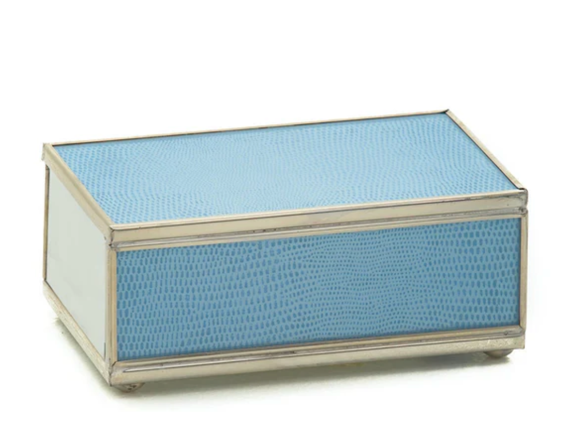 Blue Skin Matchbox Cover