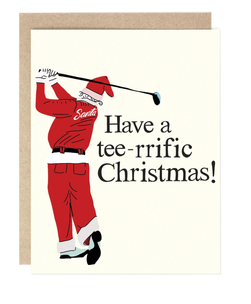 Greeting Card - Have a tee-rrific Christmas