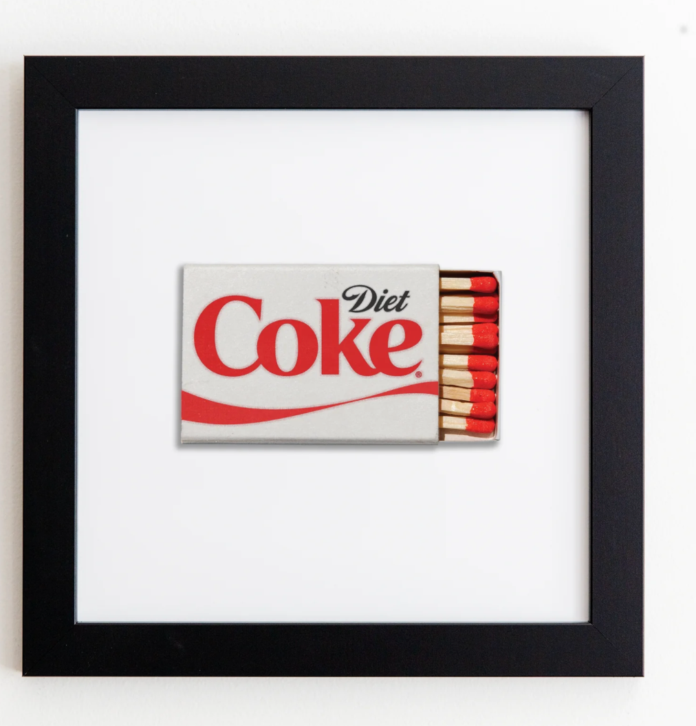 Diet Coke Black Frame