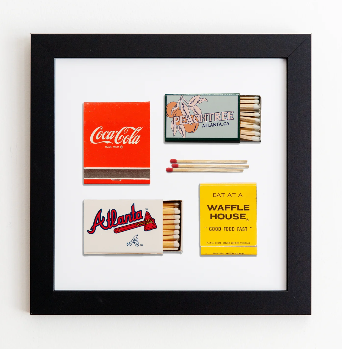 The Atlanta Collection Collage - Black Frame