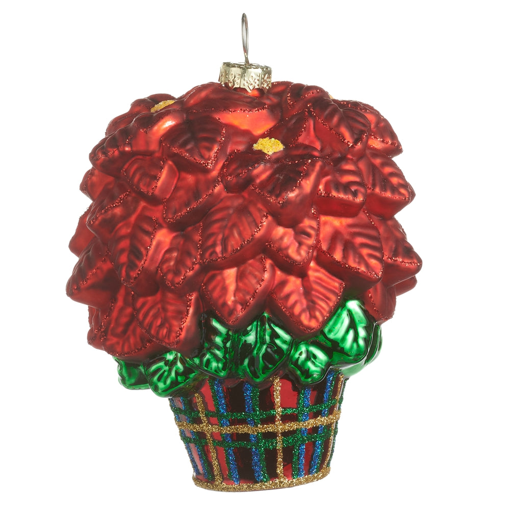 Poinsettia Ornament