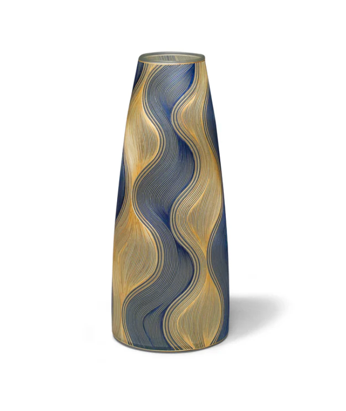 Split Straw Vase