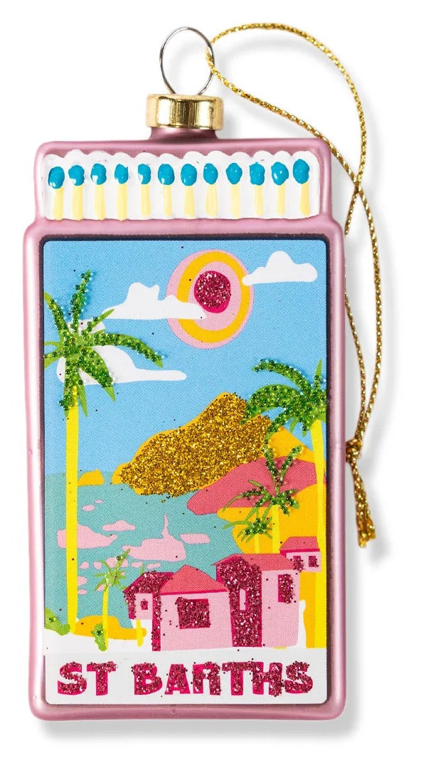 St. Barths Matchbook Ornament