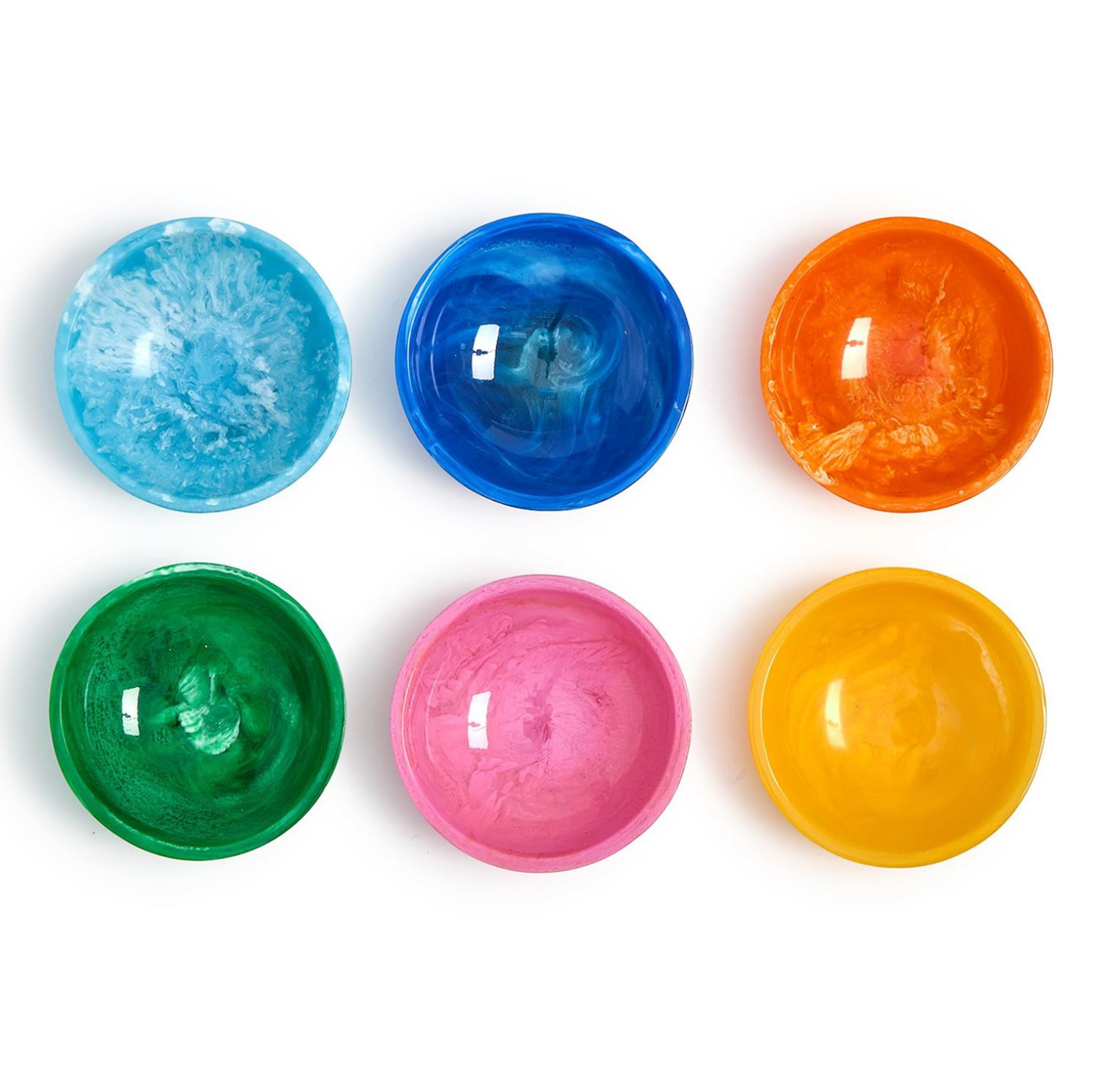 Round Resin Tidbit Bowls