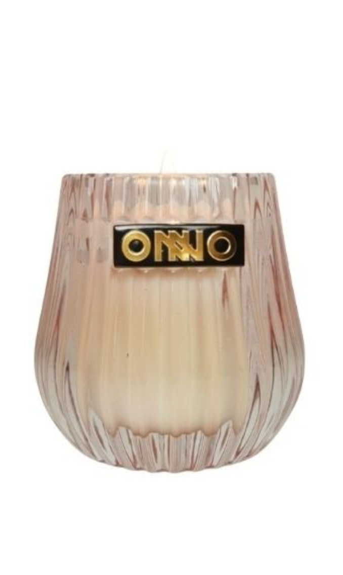 Eclectic Pink Candle