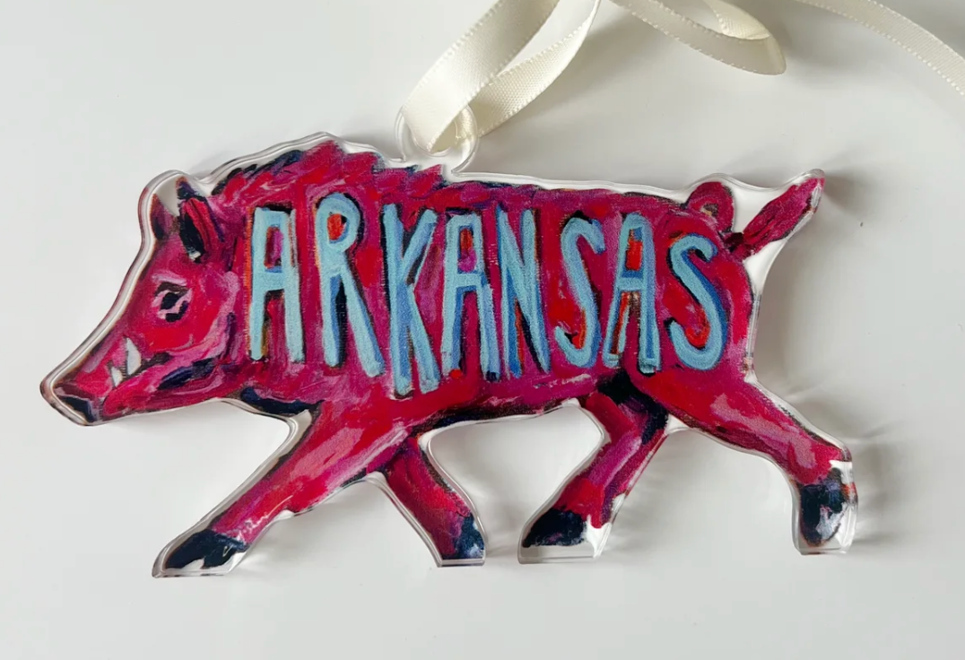 Arkansas Acrylic Ornament