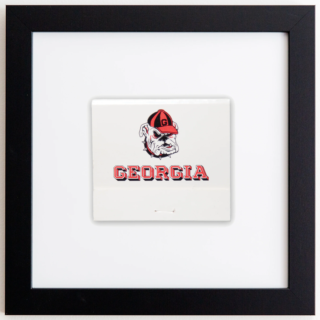 University of Georgia (White)
Black Frame