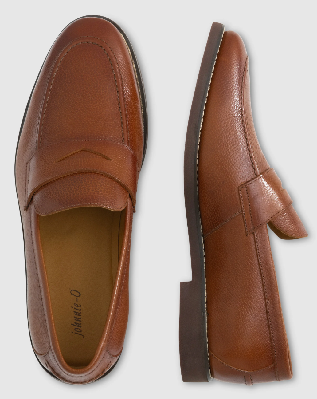 JFLEX LEATHER PENNY LOAFER