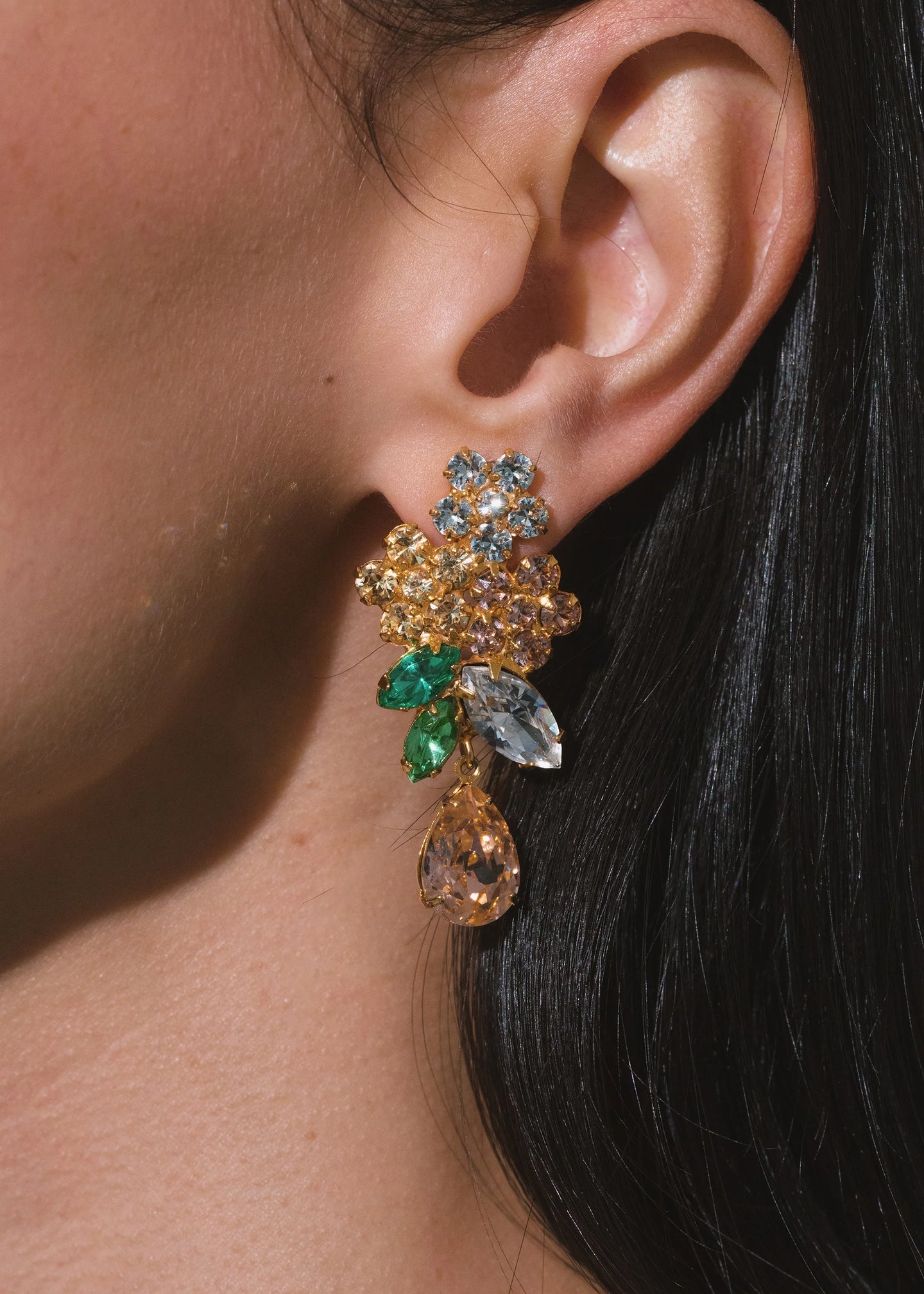 Bouquet Earrings - Multi