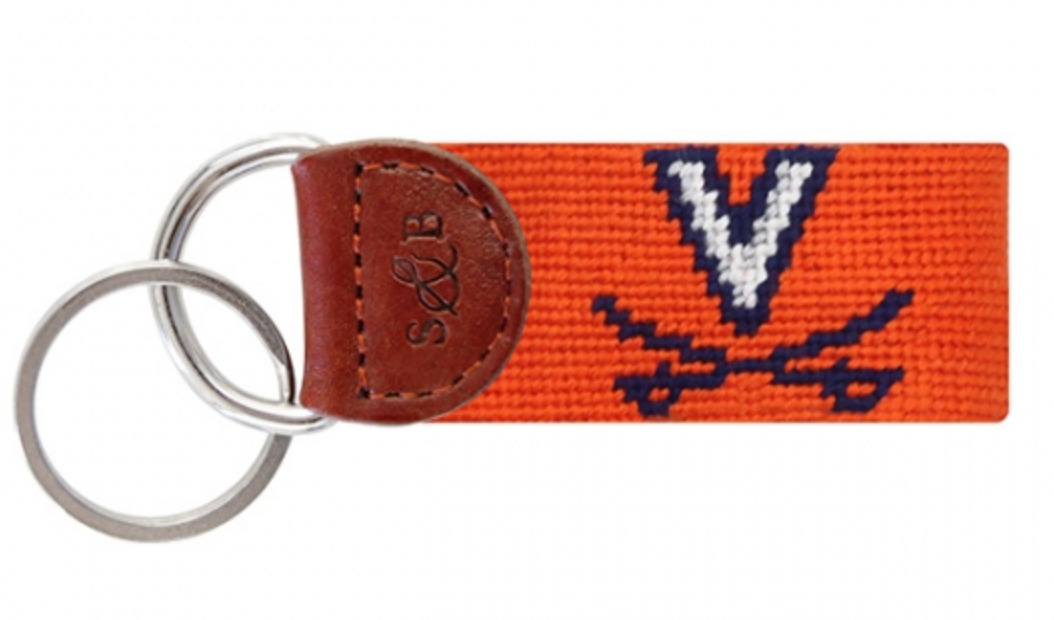 UVA Key Fob - Orange