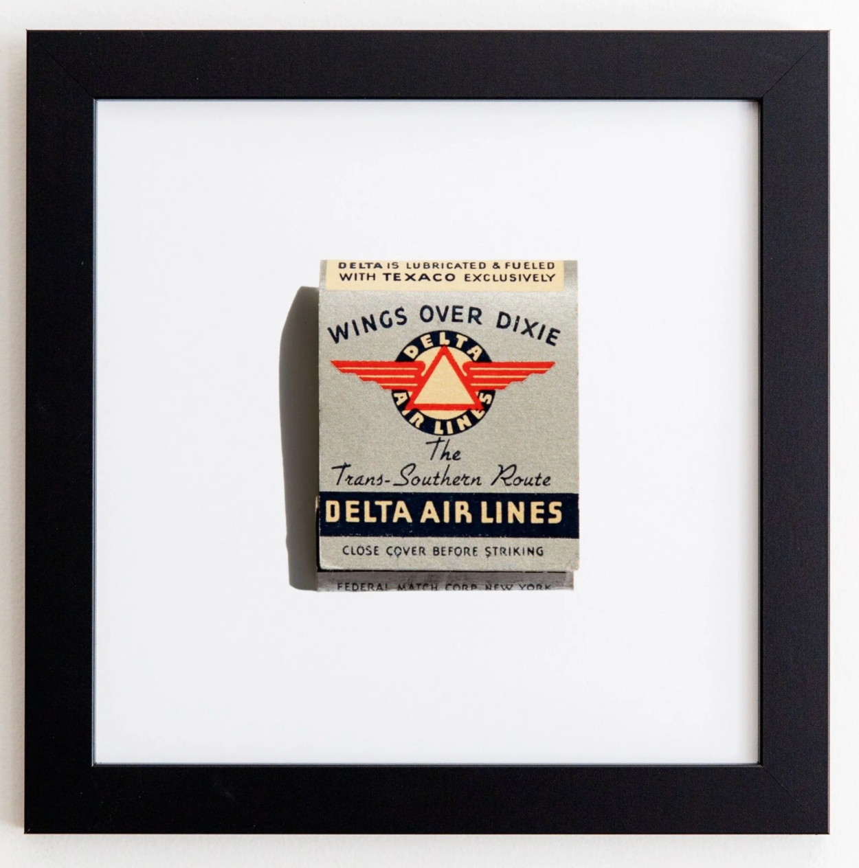 Delta Airlines (Vintage) Black Frame