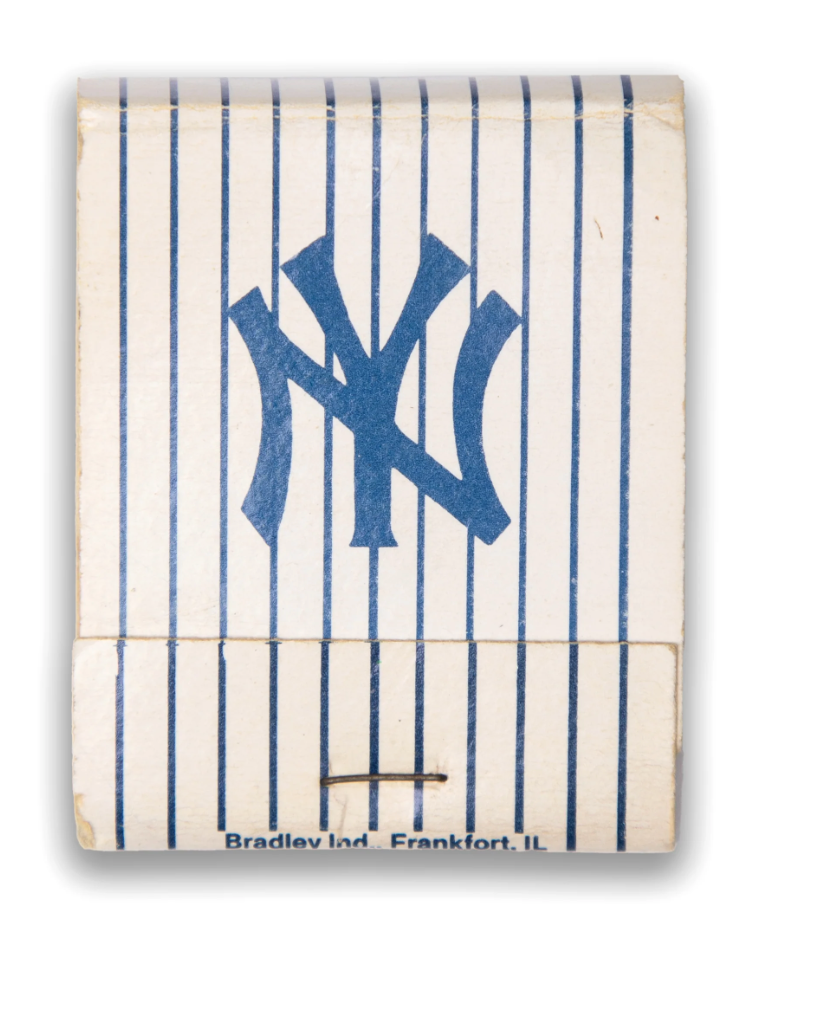 New York Yankees Matchbook Print - Print Only